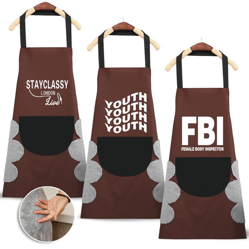 Celemek Waiter Kitchen Cooking Tools Kitchen Apron Sleeveless Apron With Pocket Kitchen Accessories 