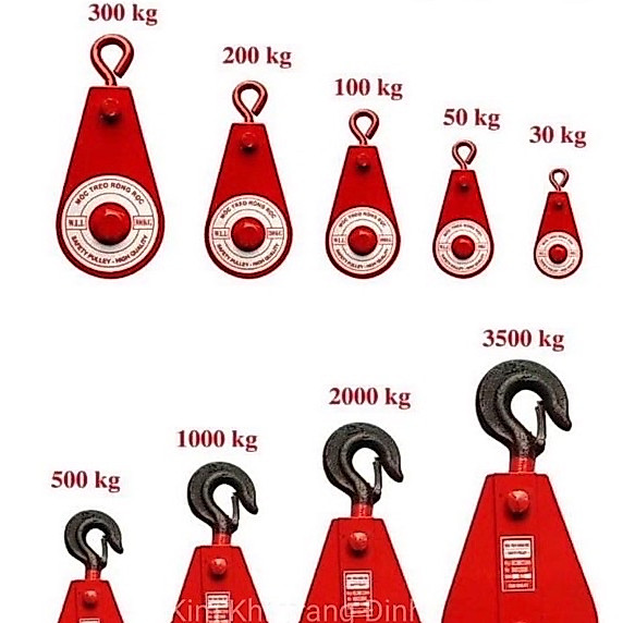 Ròng rọc treo hàng đủ số