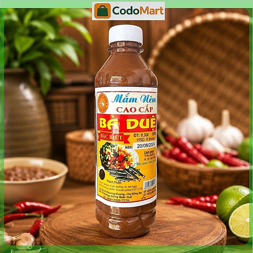 Mắm Nêm Bà Duệ 330ml - Đặc sản Huế