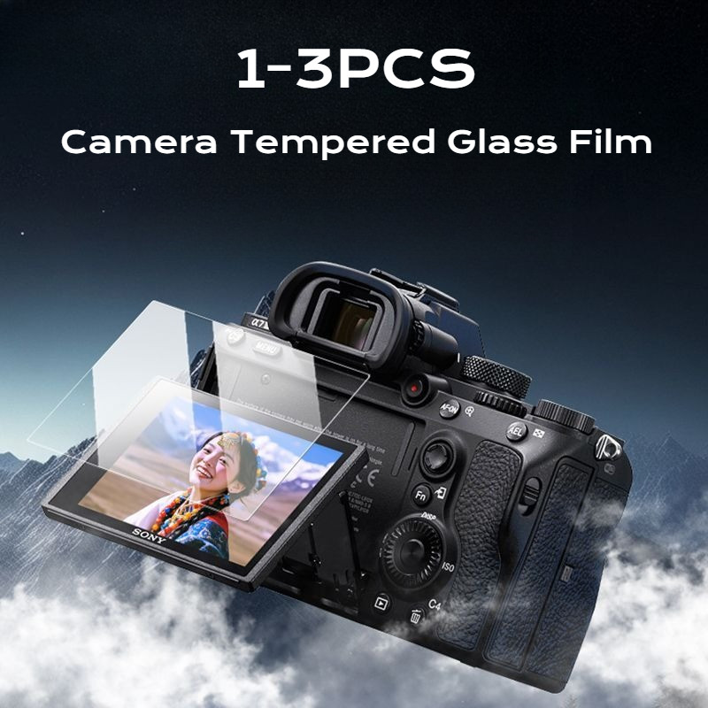 3 Chiếc Cho Sony HX400 FX30B FX30 FX3 9H Kính Cường Lực Cho Sony HX350 HX300 HX200V HX200 HX100V HX1