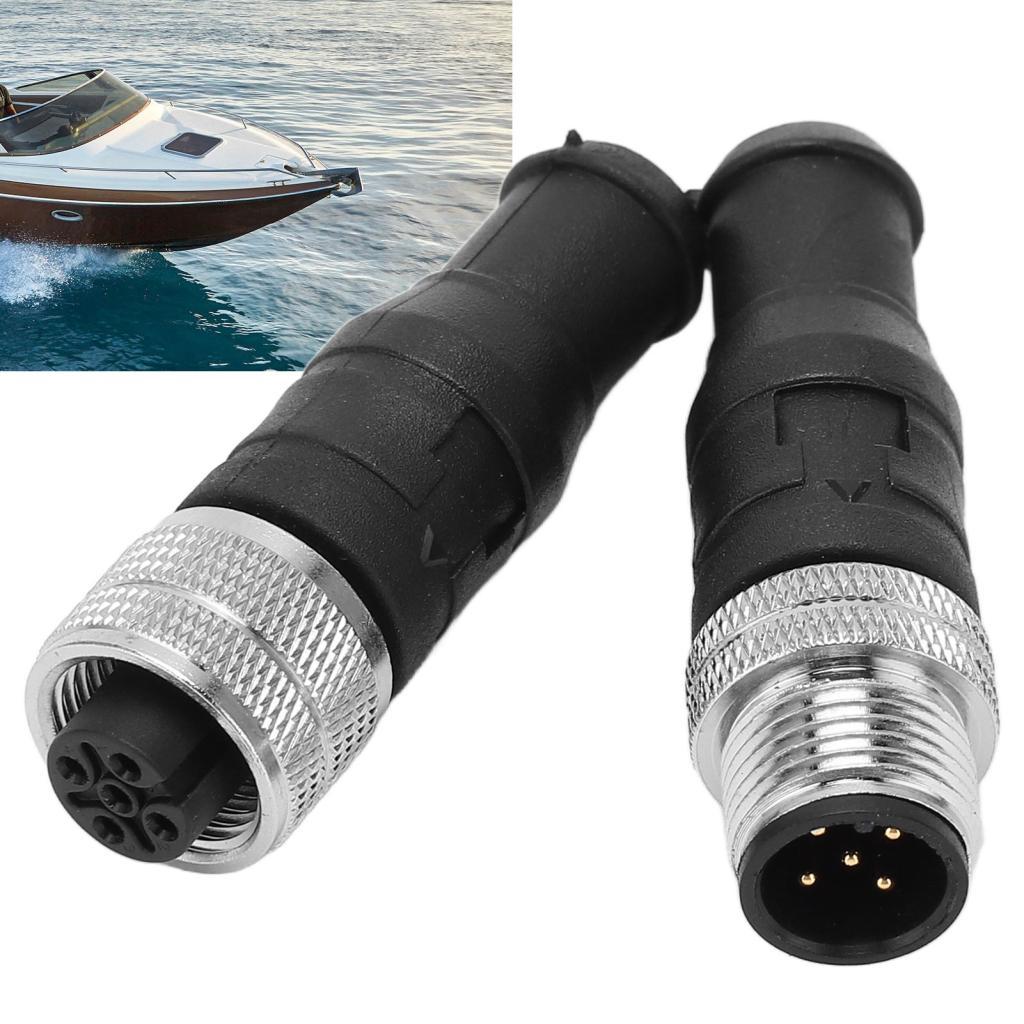 ERYUE Cặp Điện Trở Kẻ Hủy Diệt N2K Cho Mạng Lowrance Đa Năng 5Pin M12 Sợi IP67 2 Chiếc Điện Tử Hàng 