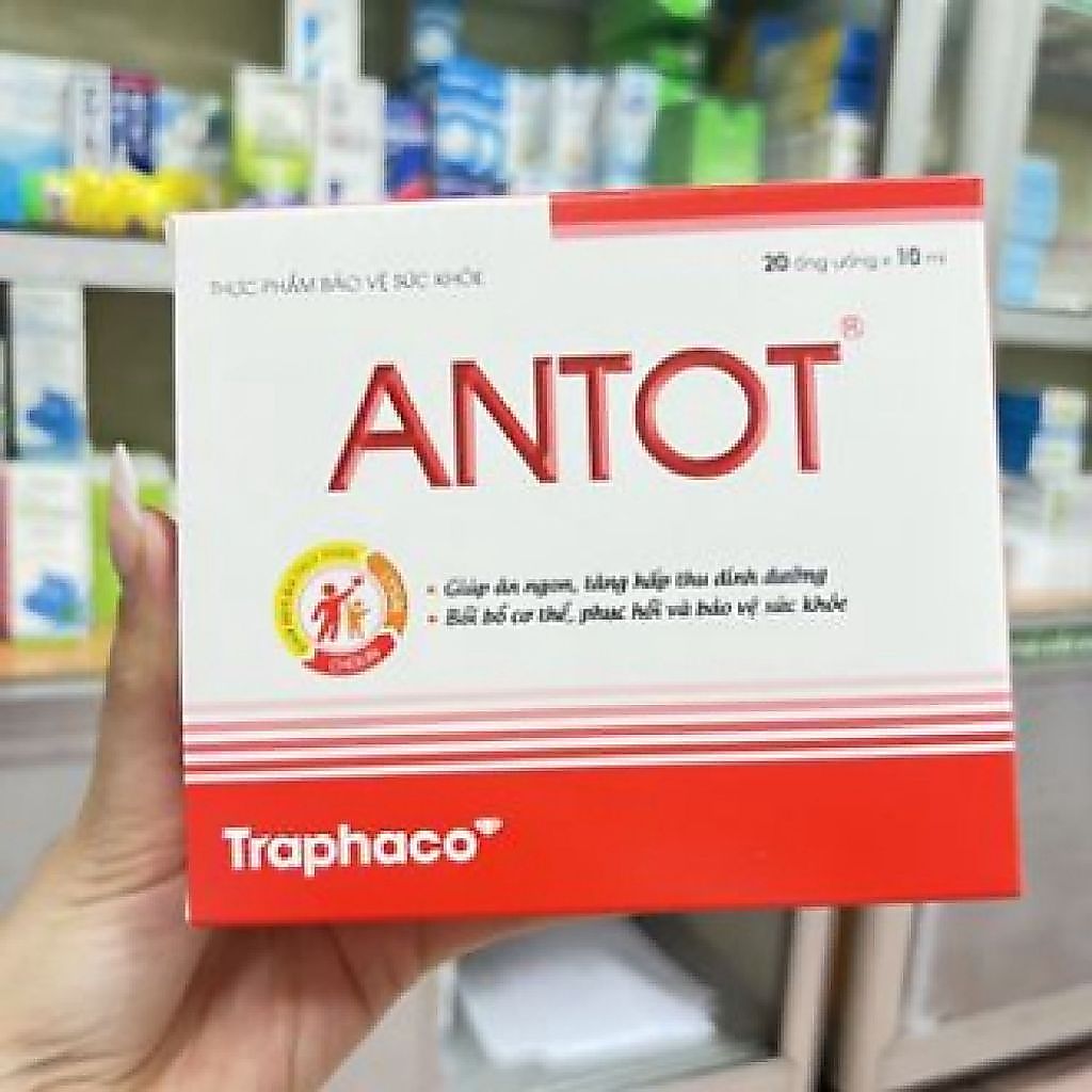 Giúp ăn ngon, tăng hấp thu dinh dưỡng ANTOT ống nhựa 20 ống