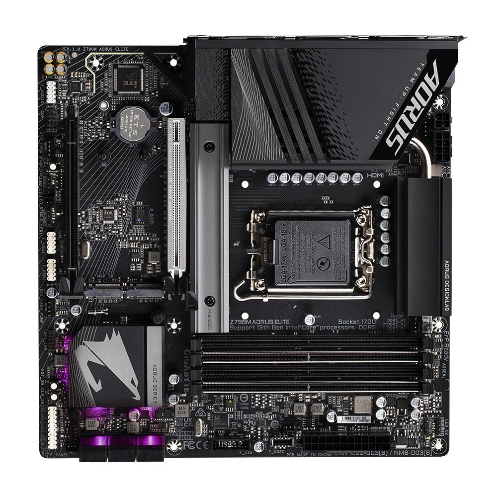 Mainboard Z790M AORUS ELITE AX WIFI DDR5 gaming hiệu năng cao cho chip Intel thế hệ mới