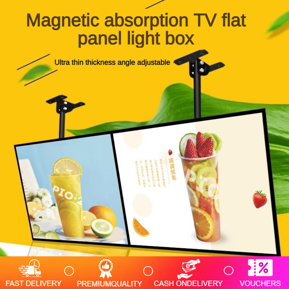 Bảng menu có đèn, hộp đèn LED siêu mỏng, bảng menu treo, bảng hiển thị LED cho nhà hàng