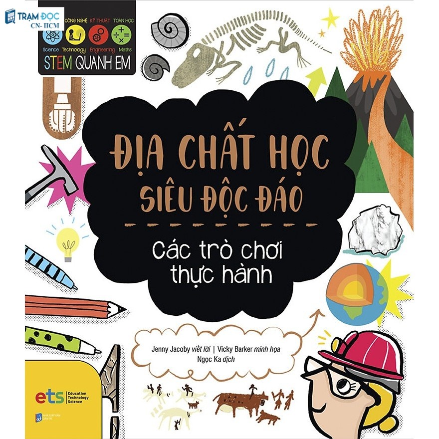 Sách - Stem Quanh Em - Địa Chất Học Siêu Độc Đáo 59K