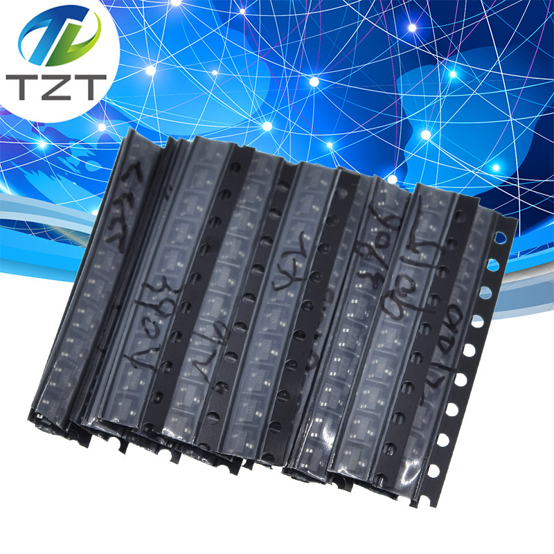 Chip Chính Hãng 180 Chiếc = 18 Loại * 10 Chiếc 2N222 S9013 S9014 S9015 S9018 S8050 S8550 5551 5401 2