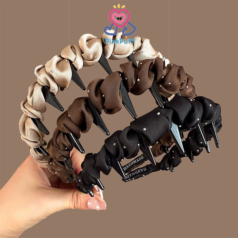 🩰Pink🩰Tính cách  Đa năng  Mũ đội đầu  Kim cương lấp lánh  Có răng  Băng đô  Phụ nữ  Thời trang