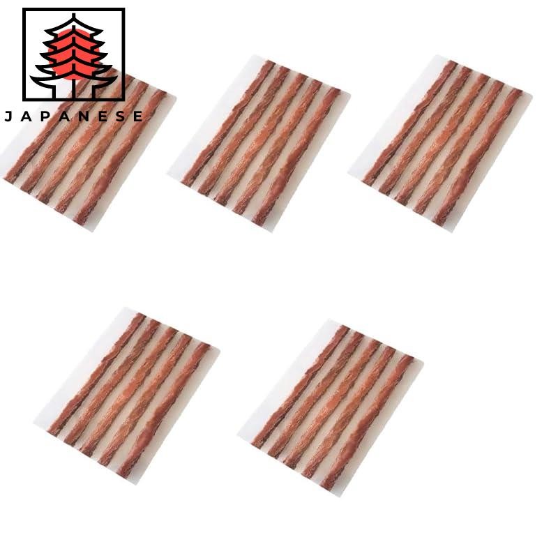 【Direct from JP】Tubeless Tire Repair Kit - Set of 25 - Emergency Tire Patch for Tubeless Tires - Tir