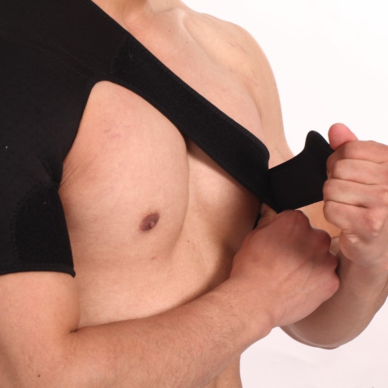 Miếng đệm vai thể thao thoáng khí, phù hợp bóng rổ, cầu lông và tập luyện fitness như bench press, s