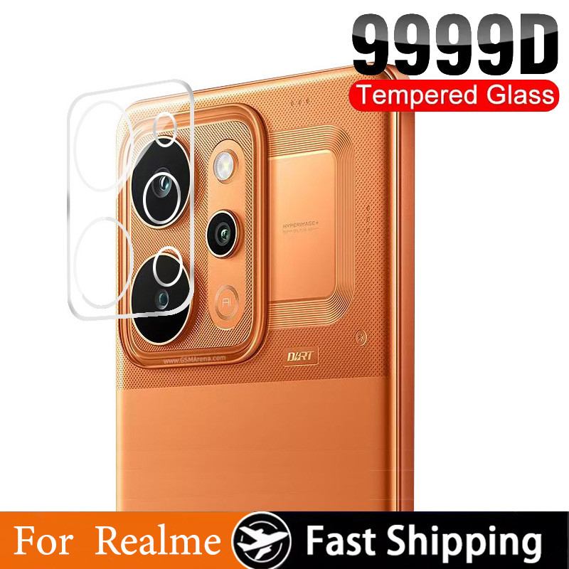 Kính cường lực bảo vệ camera 3D phủ toàn diện cho Realme GT Neo 8 7 7T 7x 6 SE 6T 5 Turbo P4 Power P