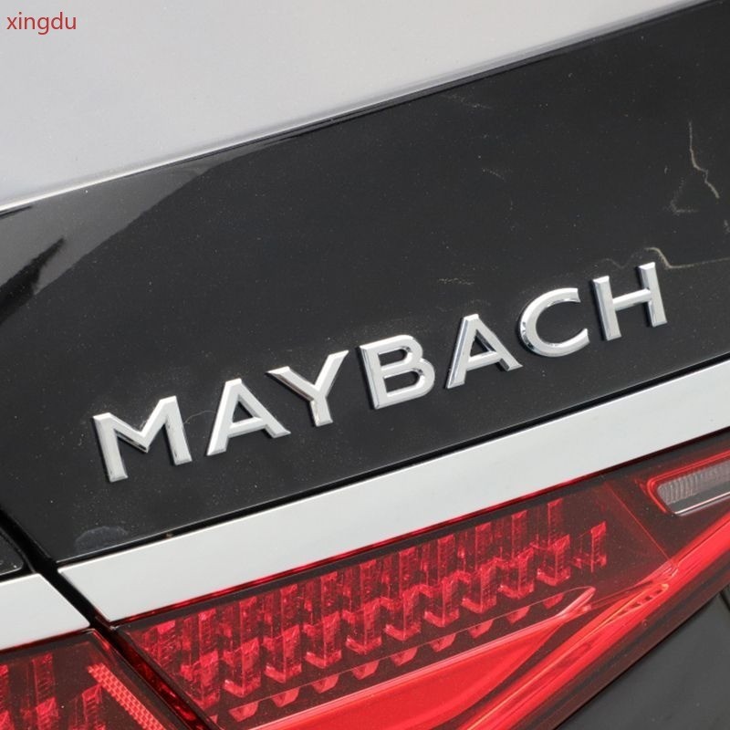 21-23 Logo đuôi Mercedes Maybach S480 S680 S480 MAYBACH Logo đuôi bảng chữ cái