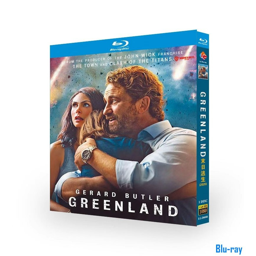 [THƯƠNG HIỆU MỚI SEALED] Phim Mỹ Greenland (2020) Hộp Blu-ray 1 Đĩa