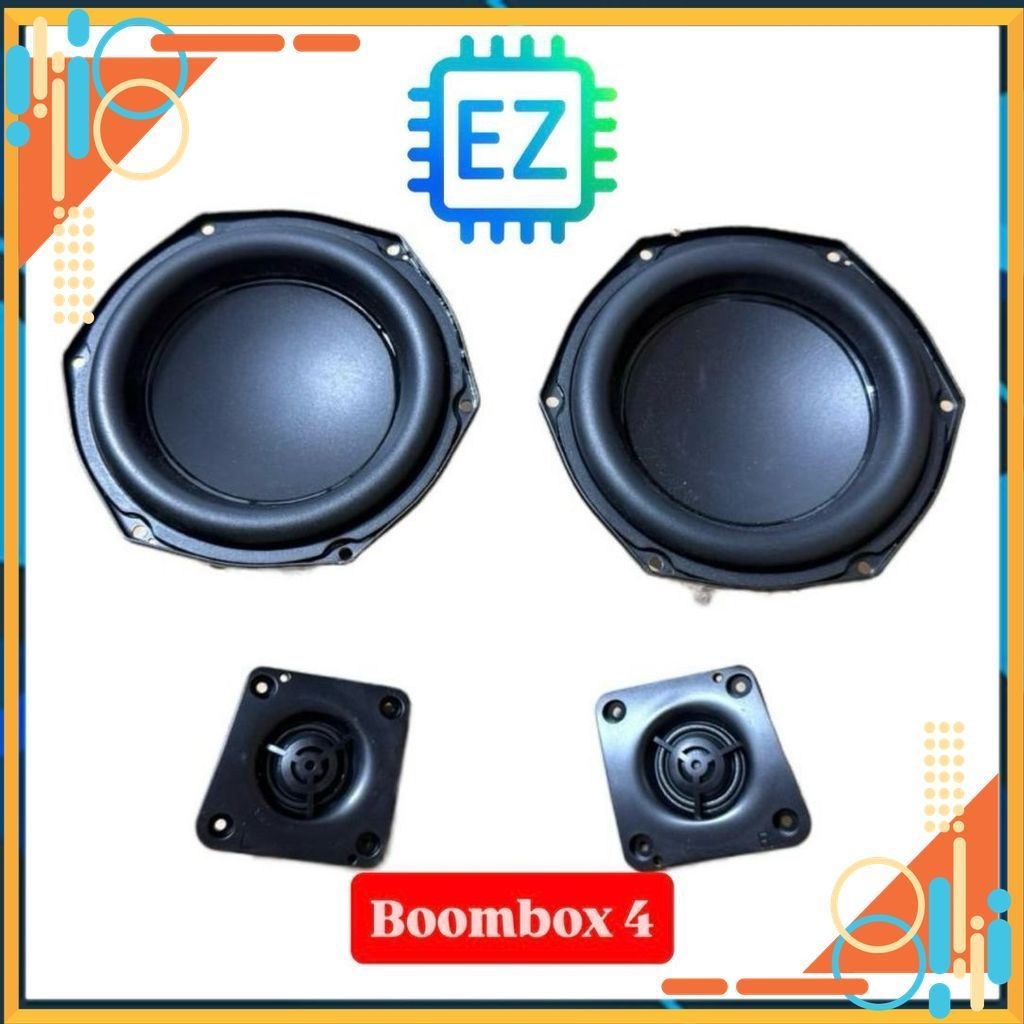 Combo củ loa rời Bass + Treble Boombox 4