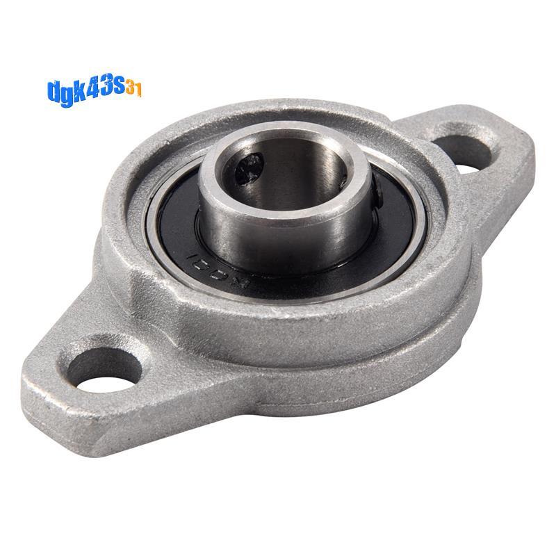FL001 Hợp kim kẽm 12mm Lỗ khoan tự căn chỉnh Gối khối mang Mặt bích
