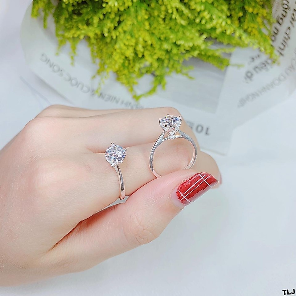 Nhẫn nhỏ mà xinh xinh bạc ta giá chi ân khách hàng