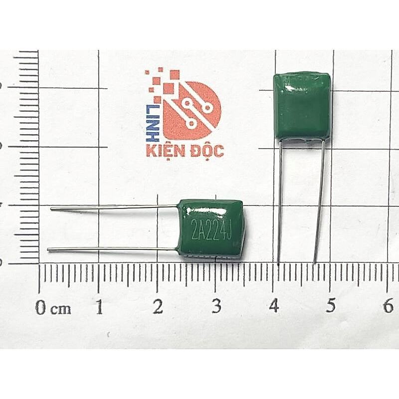 [Combo 20 chiếc] 2A224J Tụ Film 220nF 0.22uF 100V