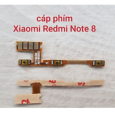 Cáp Nguồn Kèm Volume Tương Thích XM Redmi Note 8