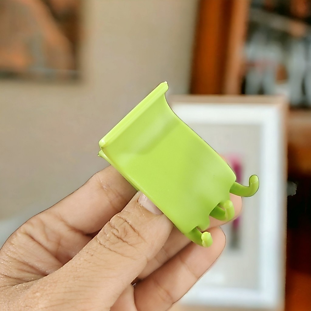Kẹp Tóc Càng Cua 5 Răng Màu pastel hàng không gãy đầu vuông mùa hè