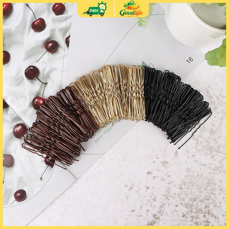 50 cái/bộ tóc vẫy hình chữ U Bobby Pin barrette Salon kẹp kẹp kẹp tóc