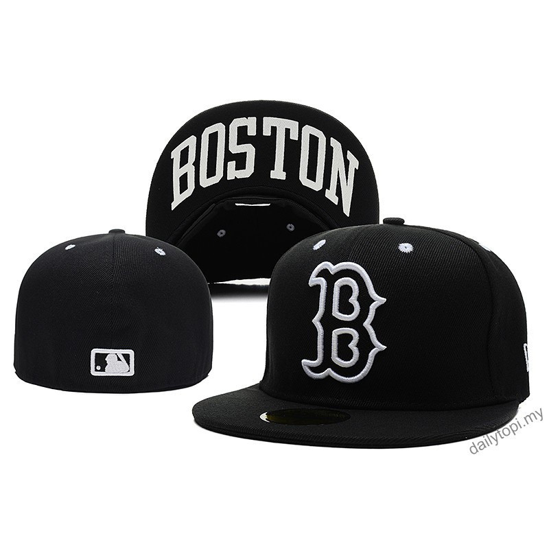 Mũ nam MLB Boston 59FIFTY snapback màu đỏ cổ điển mới