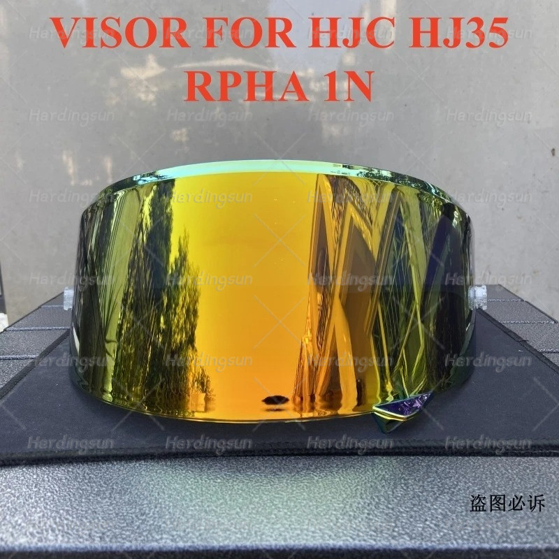 Tấm che mũ bảo hiểm HJ35 cho HJC HJC HJC-35 Rpha 1N Mũ bảo hiểm toàn mặt Mặt nạ ống kính Màu đen Sli