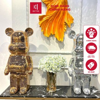  GẤU BEARBRICK Size 80cm Ống Heo Tiết Kiệm Tượng Gấu Mô Hình Bearbrick Decor Nhà Cửa Quà Tặng Cao Cấp - HDECOR 