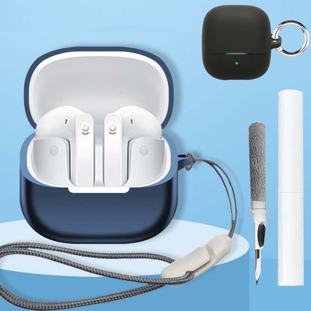 Dành Cho Baseus BS1 / Baseus Bass BS1 NC Tai Nghe Nhét Tai Silicon Có Móc Khóa & Bộ Làm Sạch & Dây B