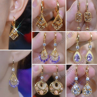  Bông tai tua rua retro thanh lịch với ánh sáng cao cấp thiết kế sang trọng và tinh tế 