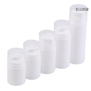 BIGHSM Chai bơm rỗng có thể đổ lại Nhựa Mini Lotion Hút chân không Hộp đựng mỹ phẩm Du lịch Emulsion Dispenser 35 / 50 / 75 / 100 / 150 / 200g SKK