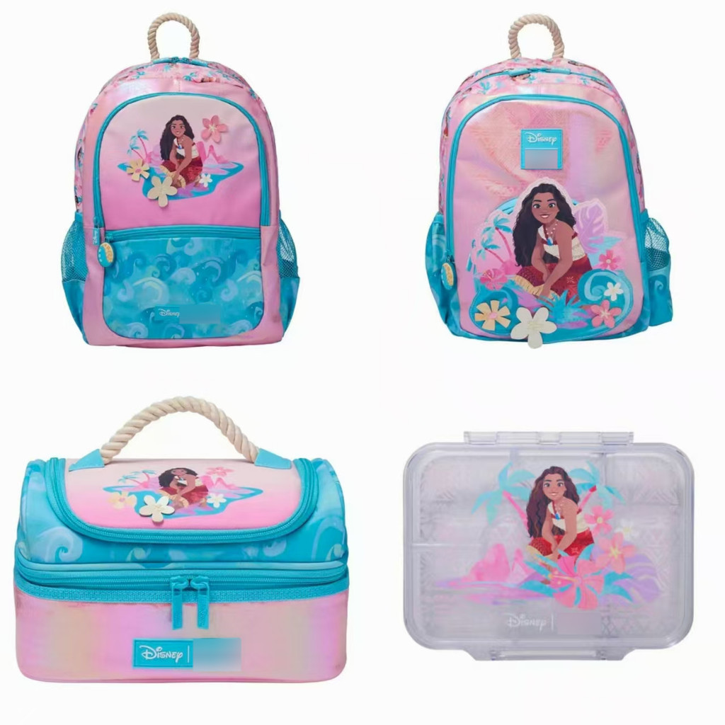 Úc Moana Moana Moana Ba Lô Trường Tiểu Học Ba Lô Túi Bữa Ăn Bộ Hộp Cơm Trưa Series