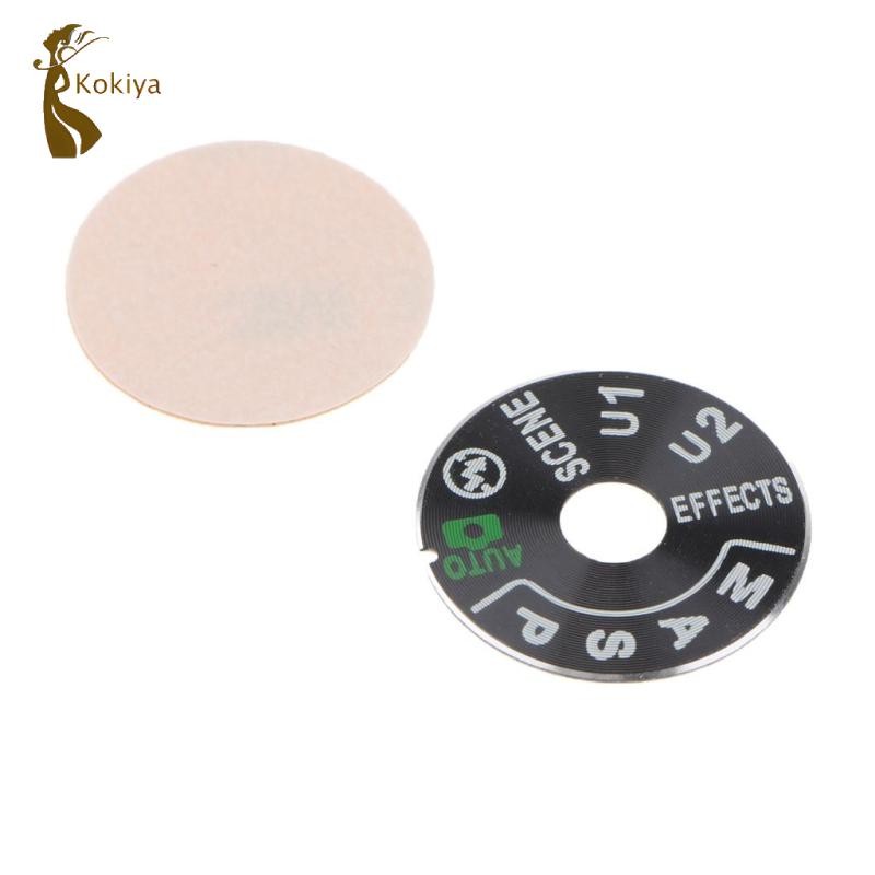 Kokiya Top Cover Chức năng Mặt số Chế độ Tấm giao diện Nút cho máy ảnh DSLR Nikon D7200