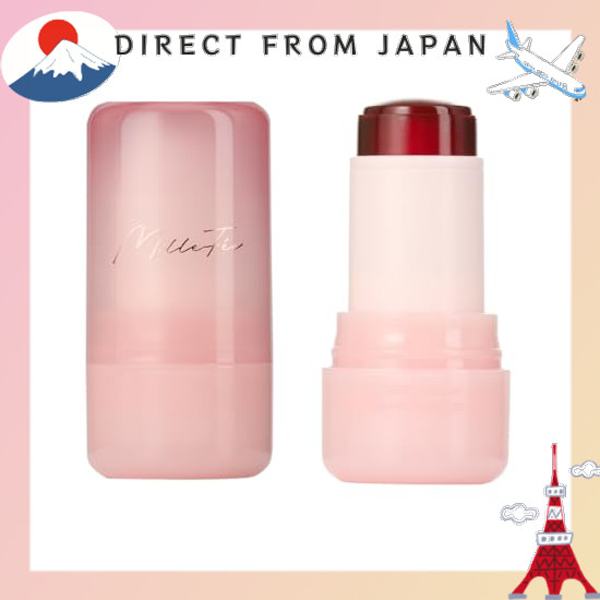【From Japan】 MILFIE Juicy Veil Jelly Tint 02 Pink Grapefruit [Lip / Cheek / Tint].