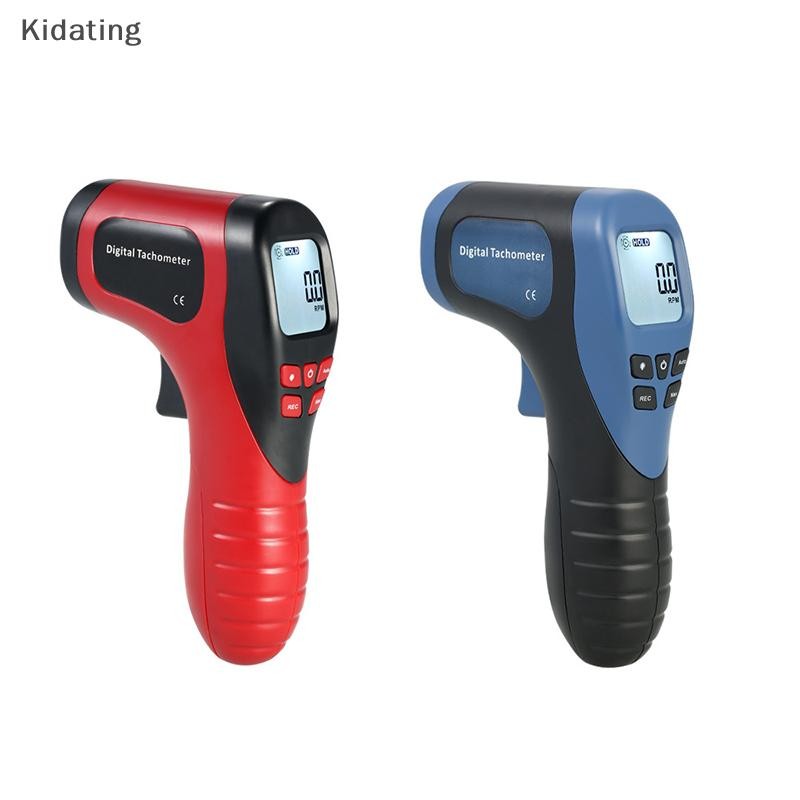 Kidating Cầm Tay Kỹ Thuật Số Ảnh Tachometer Rpm Meter Laser Không Tiếp Xúc Tach Range 2.5-99999RPM M