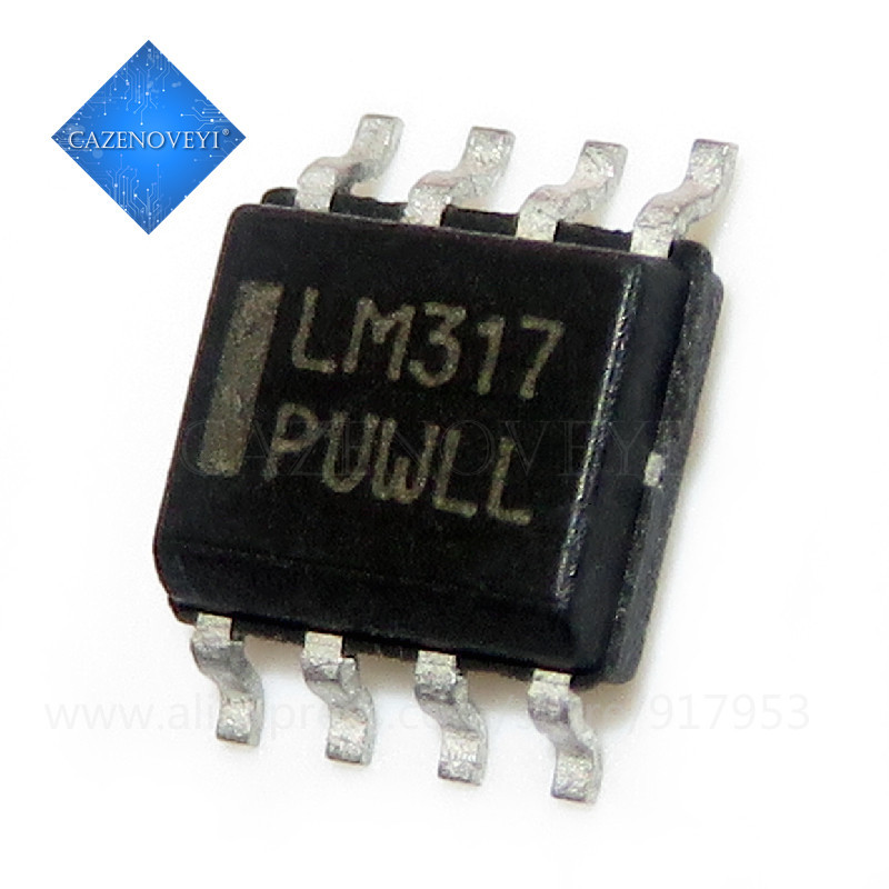 10 Mảnh LM317LMX LM317LM LM317 LM317LDR2G LM317DR2G LM317DR SOP-8 chip