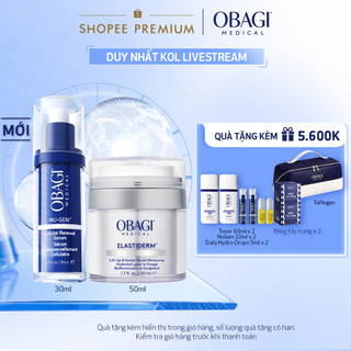 [Obagi x KOL] Combo Serum Kích Hoạt Năng Lượng Tế Bào Nugen 30ml & Kem Dưỡng ELASTIDERM Lift up & Sculpt 50ml