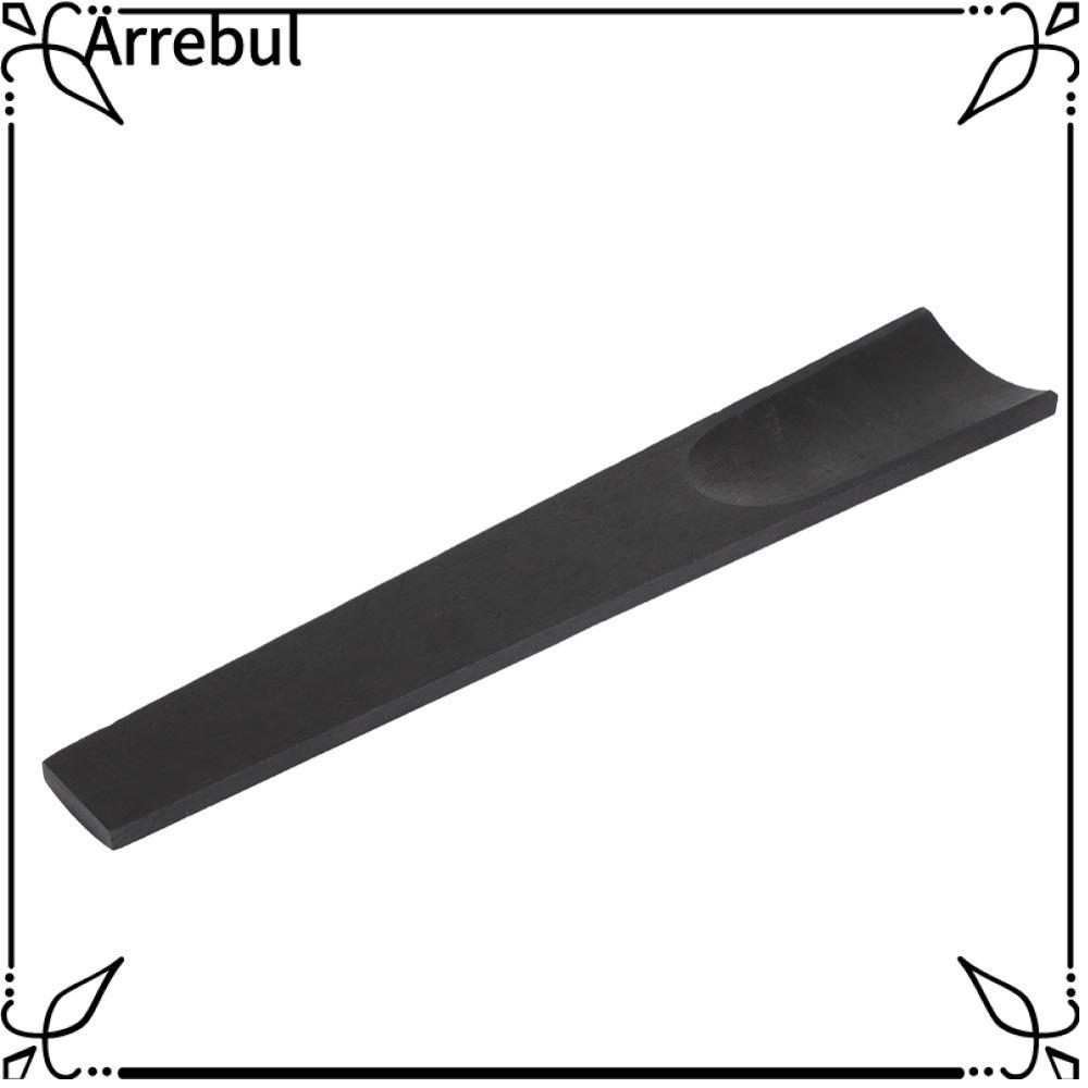 ARREBUL Violin Fingerboard, Phụ tùng thay thế đàn violin gỗ Mun màu đen, Phụ kiện đàn violin 1 / 2 1