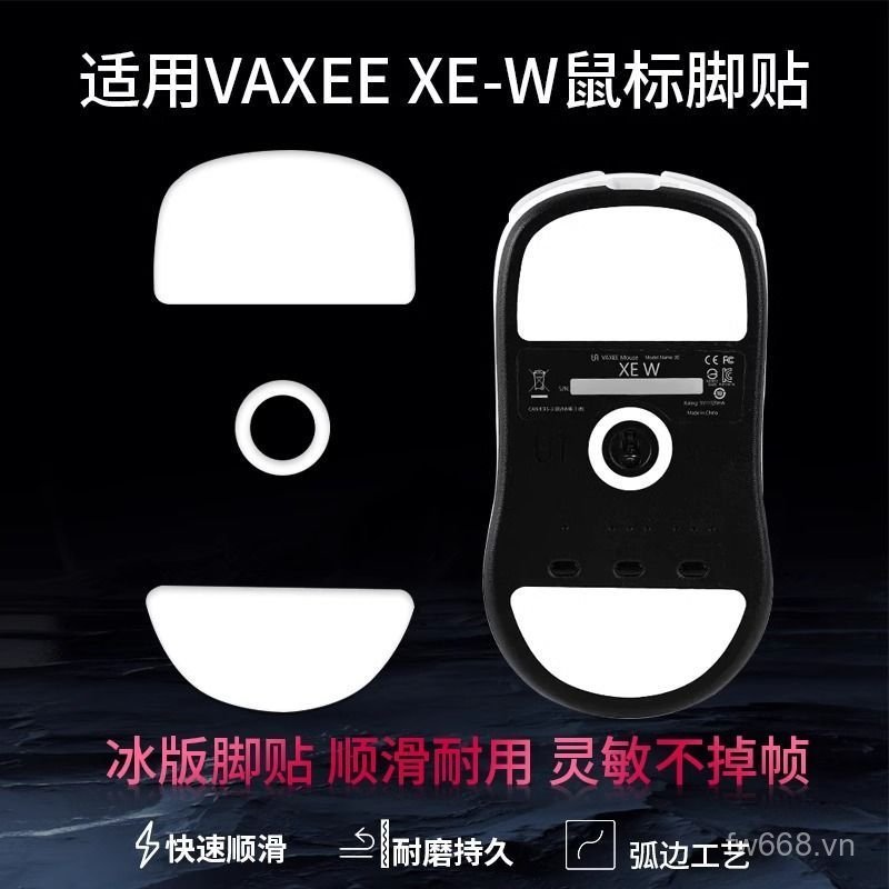 Phổ Biến Áp Dụng Vaxee xew Miếng Dán Chân Chuột VAXEE XE W Thay Thế Chuột Miếng Lót Chân Điều Khiển 