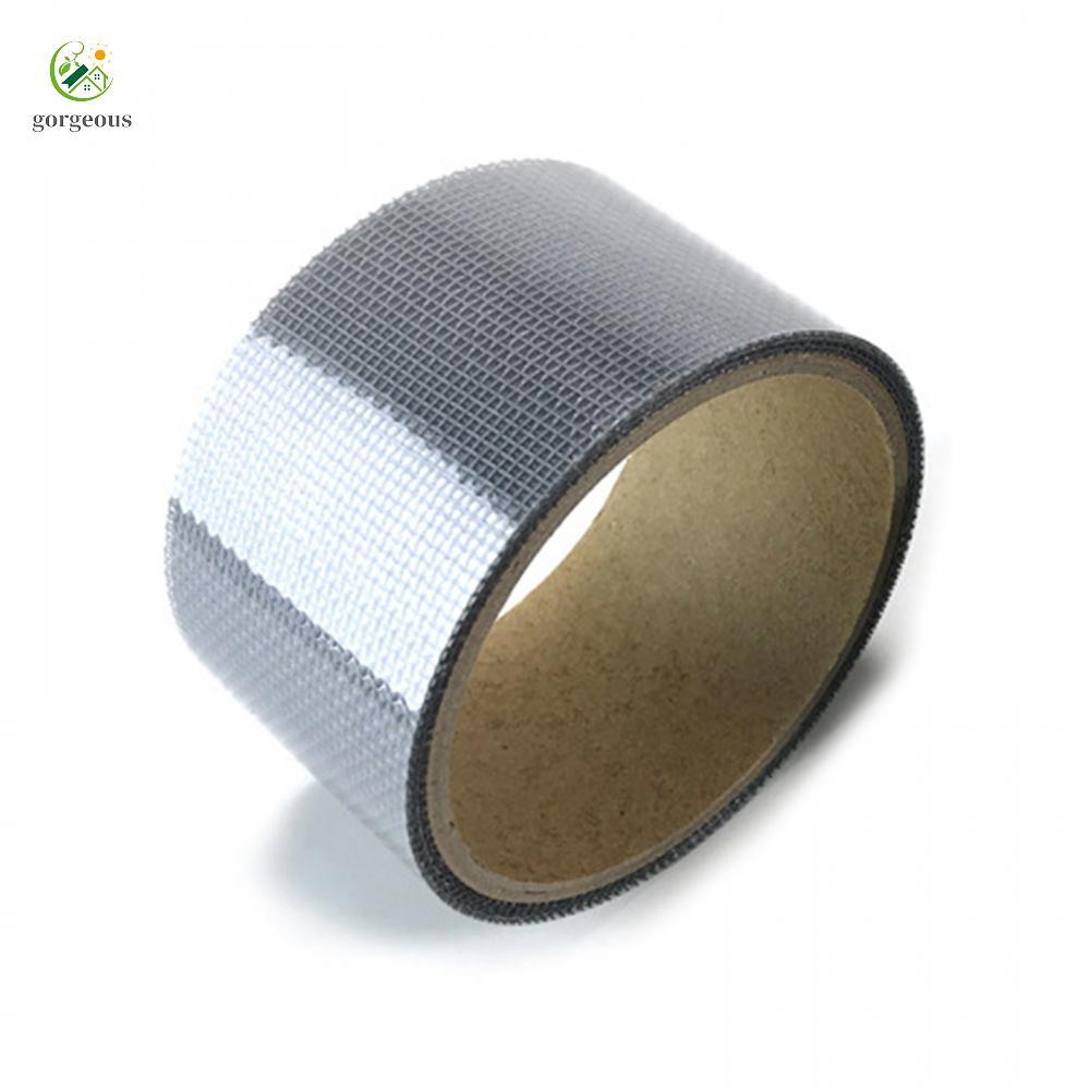 [FUXIN]Screen Repair Tape Strong Adhesion 78.74' * 2' Fiberglass Grey Durable