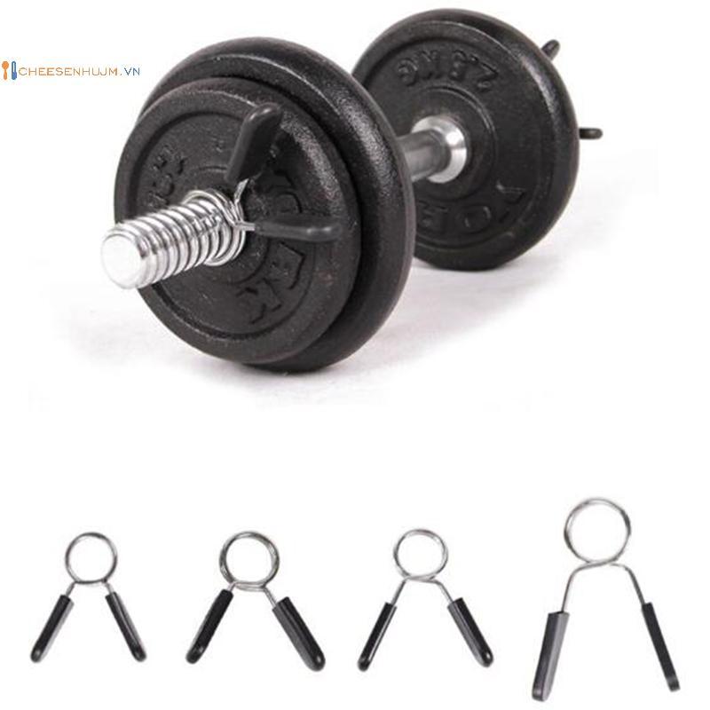 Cs Barbell Kẹp Cổ Lò Xo Kẹp Tập Gym Trọng Lượng Quả Tạ Lo Kit Barbell Lo VN