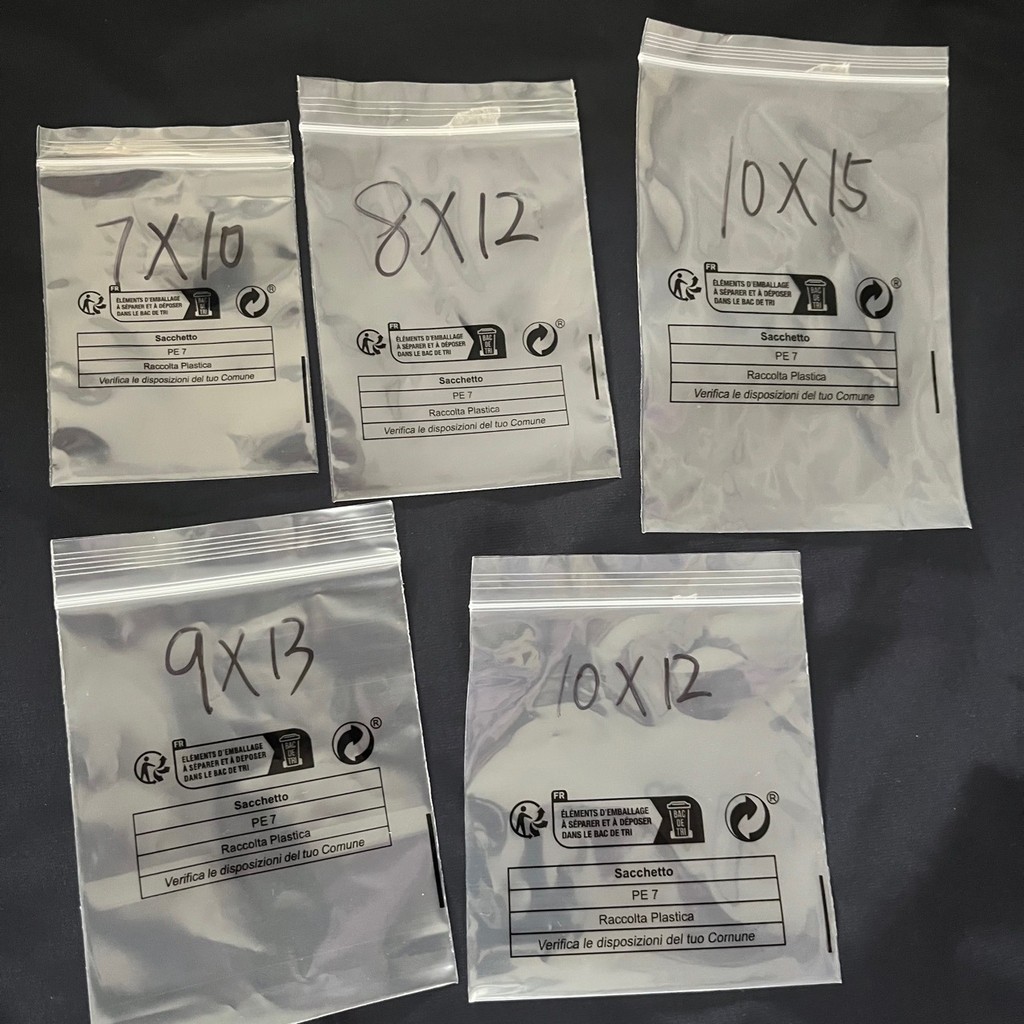 Tiêu chuẩn mới temu Nhãn thân thiện với môi trường pe7 Túi Ziplock shein shein Giao hàng Bao bì nhựa