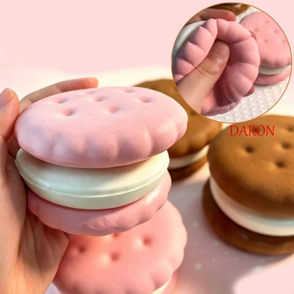 DARON Slow Rebound Cake Toy, Soft Texture Slow Rising Pinching Squishy Fidget Toy, Pinch Relax Toy P