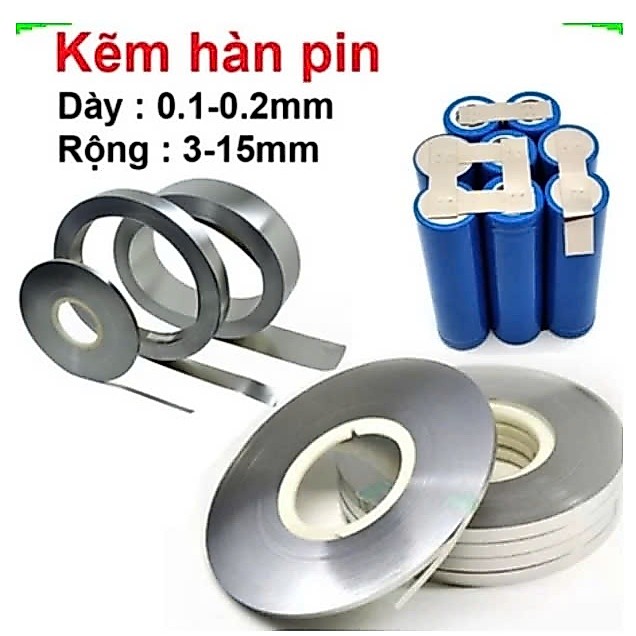 1kg Kẽm Đơn hàn mã niken cell pin đơn 18650/21700/26650/33140