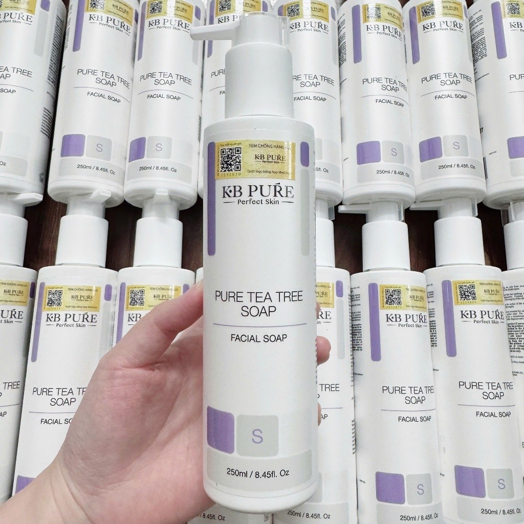 (Hàng công ty) Sữa rửa mặt KB PURE Pure Tee Tree Soap 250ml