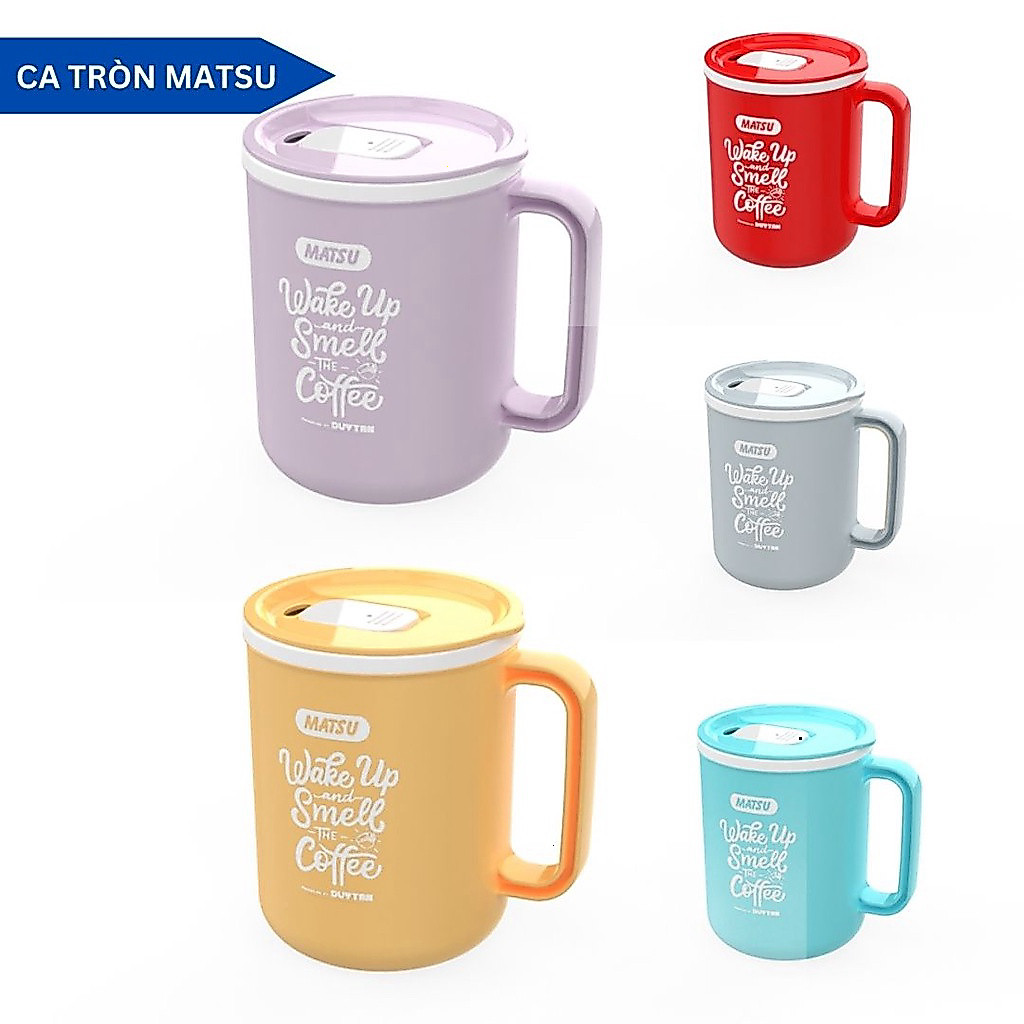 【Bán sỉ/mua nhiều giảm giá】Ca giữ nhiệt matsu 500ml nhựa Duy Tân【 T6V S 】c2