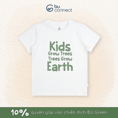 Áo ngắn tay Grow Trees Bu Connect BU Baby KBC3300GT