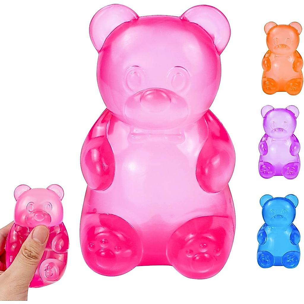 Gummy Bear Squishy, Stress Bear Taba Squishy, Taba Squishy Đồ chơi cho trẻ em, Quả bóng căng thẳng Q