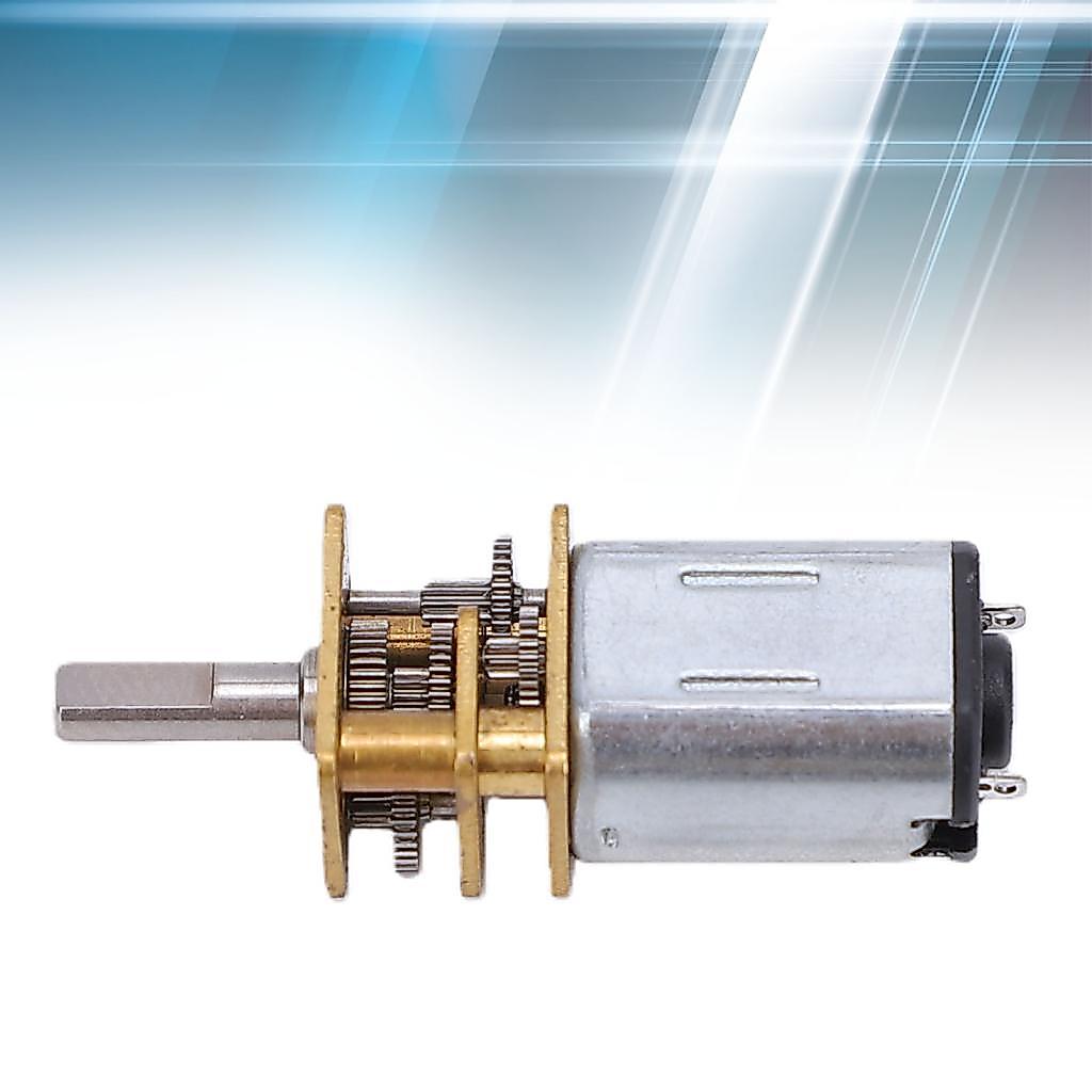 Ttiitt Dc Động Cơ Tốc Độ Thấp 6V Nhỏ Bánh Răng Điện Mini N20 Micro 30Rm Ga12N20 3V Mới Dc3V 12V 5020