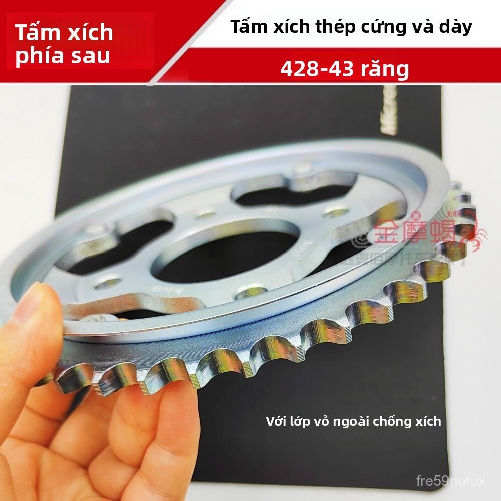 Nhông sên dĩa Honda CBF150R CBF150S CBF150 bộ nhông đĩa xích tải dày xe côn tay Sundiro Honda chính 