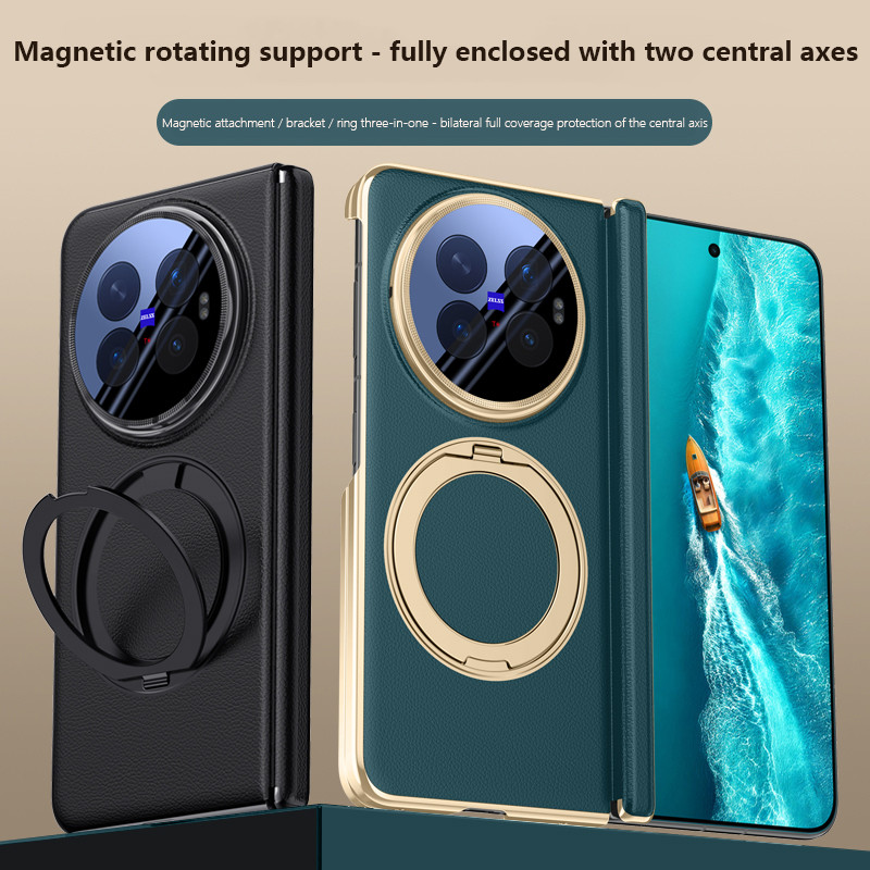 Ốp Điện Thoại Vivo X Fold6 Fold 6 5G 360 ° Giá đỡ xoay Vỏ bảo vệ gấp từ tính cho VIVO X Fold6