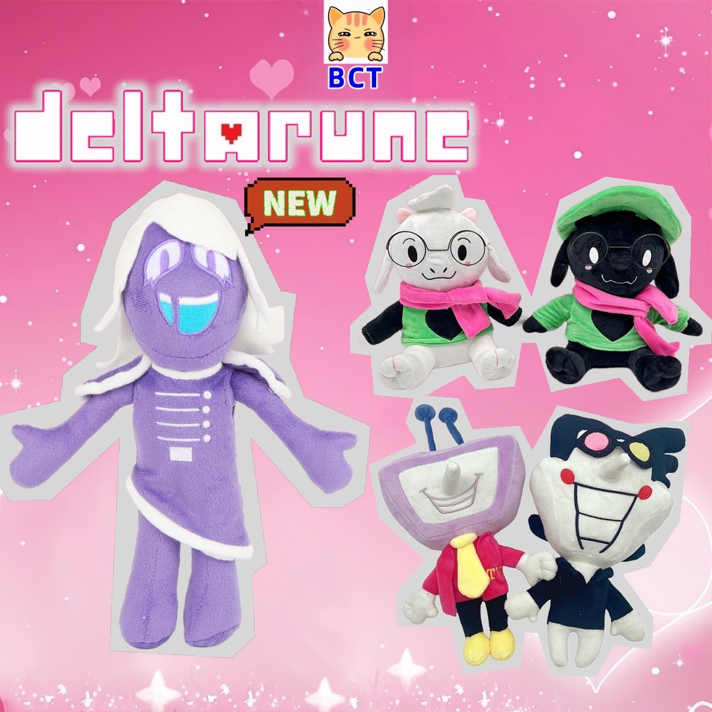 BCT✨Deltarune Sang Trọng✨Kawaii Deltarune Ralsei Plushie Búp Bê Mới Deltarune Rouxls Kaard Plushie Đ